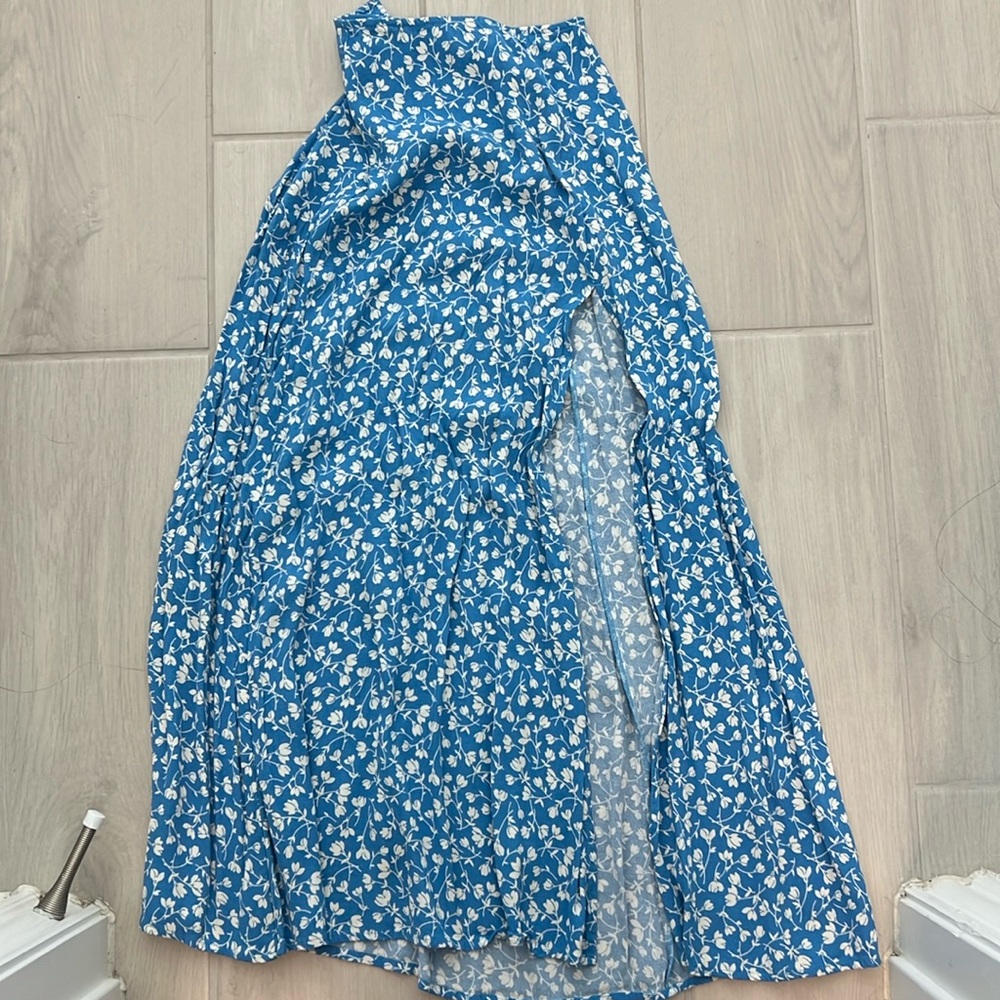 Reformation midi skirt